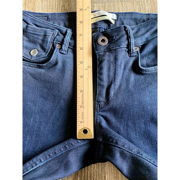Maison Scotch Amsterdams Blauw Deja Voodoo Skinny Stretch Split Ankle Jeans 26R - Picture 8 of 11